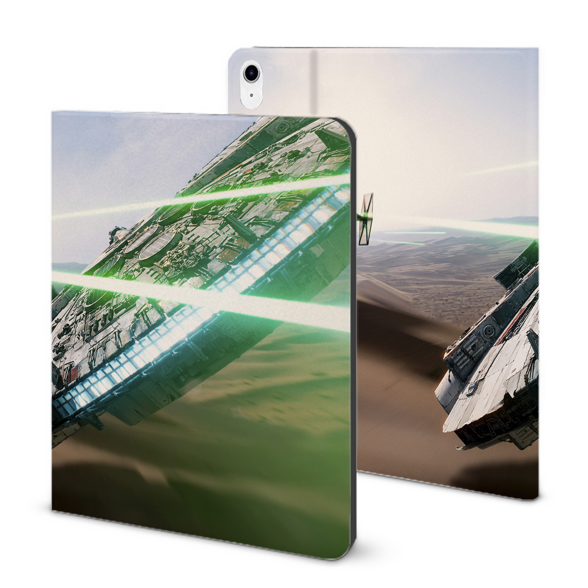（画像用） スター・ウォーズ Star Wars IPad ケース ブック型 PUレザー TPU 耐衝撃 軽量 薄型 ペン収納なし 全面保護 IPad 各モデル対応